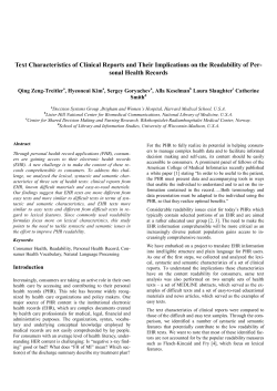 pdf - Consumer Health Vocabulary Initiative