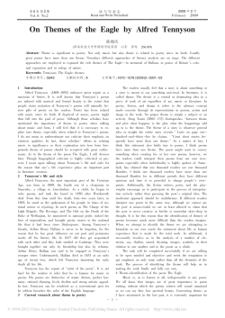 On Themes of the Eagle by Alfred Tennyson