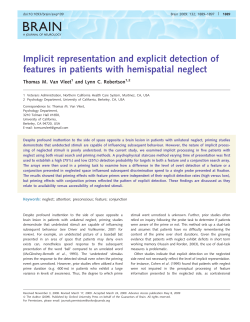 Implicit representation and explicit detection of