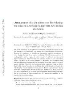 Arrangement of a 4Pi microscope for reducing the confocal detection