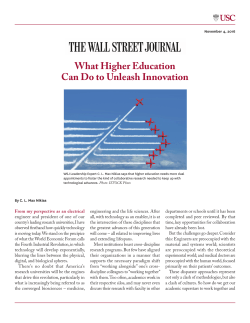 higher education will drive the next industrial revolution