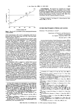 Ab Initio Bond Strengths in Ethylene and Acetylene