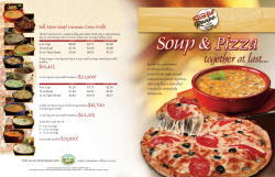 Sell More Soup! Increase Gross Profit