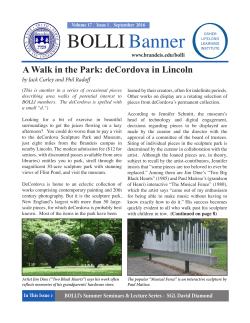 BOLLI Banner - Brandeis University
