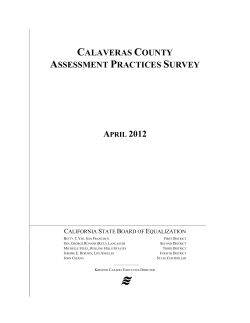 Assessment Practices Survey