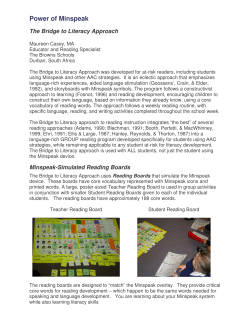 Bridge to Literacy