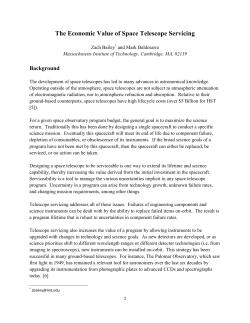 The Economic Value of Space Telescope Servicing