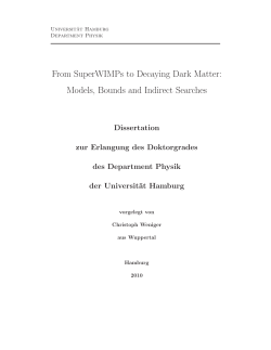 From SuperWIMPs to Decaying Dark Matter