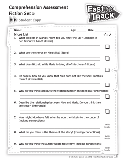 Comprehension Assessment