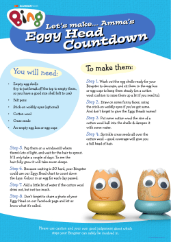 Eggy Heads - Bing Bunny