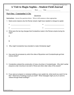 Part Five: Hagia Sophia