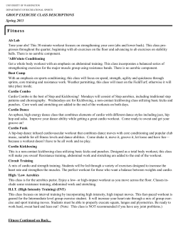 Fitness - University of Washington