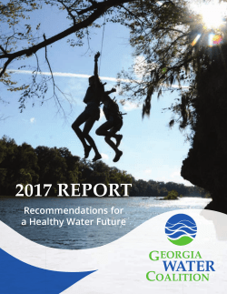 2017 report - Flint Riverkeeper