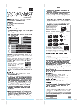 T5132 : Pictionary Card Game