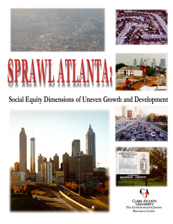 Social Equity Dimensions of Uneven Growth and