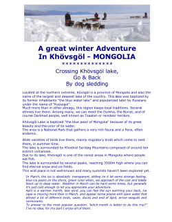 A great winter Adventure In Kh&ouml;vsg&ouml;l - MONGOLIA