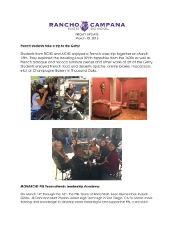 Students from RCHS and ACHS enjoyed a French class trip together