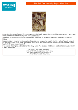 The Tell Tale Heart by Edgar Allan Poe