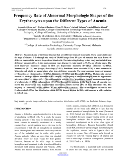 Frequency Rate of Abnormal Morphologic Shapes