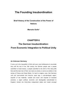 The German Insubordination