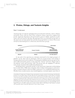 Pirates, Vikings, and Teutonic Knights