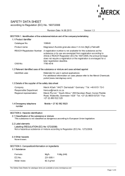 safety data sheet - Merck Performance Materials