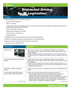 Fact Sheet - Alberta Transportation