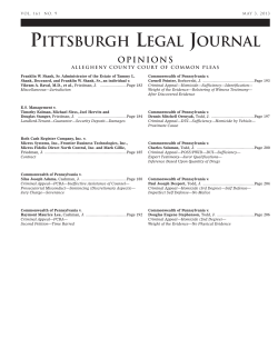 opinions - Allegheny County Bar Association