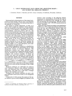 I. X-Ray Mineralogy Data from the Argentine Basin—Leg 36 Deep