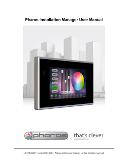 Installation Manager User Manual