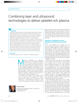 Combining laser and ultrasound technologies to