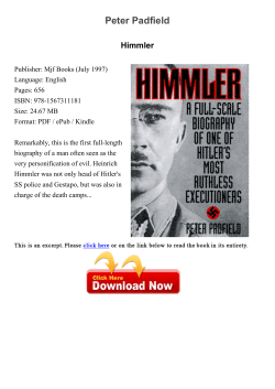 Peter Padfield Himmler