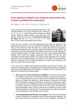 From Istanbul to Madrid: five things to know before the Turkish