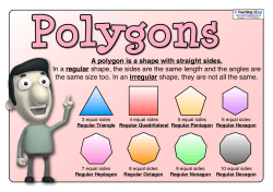 Polygons Poster - Teaching Ideas