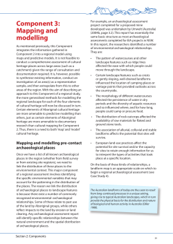 Aboriginal Cultural Heritage Regional Studies