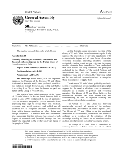 A/61/PV.50 - UN Outreach