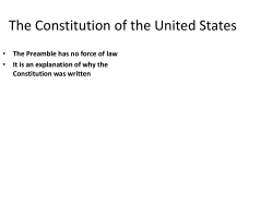 The Constitution of the United States