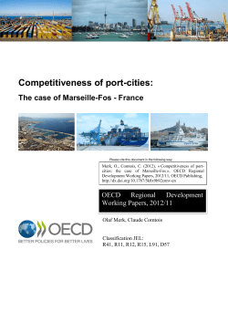 Competitiveness of port-cities