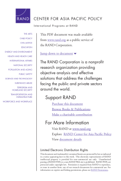Modernizing the North Korean System: Objectives, Method, and