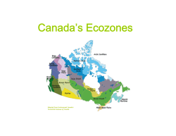 Canada`s Ecozones