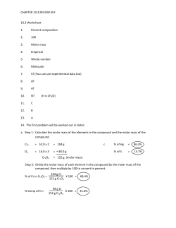 Chapter 10.3 Review Key