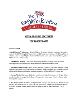 media briefing fact sheet top quirky facts