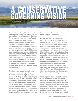 the full chapter - The Conservative Reform Network