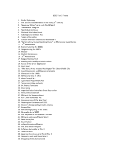 1302 Test 2 Topics 1. Dollar Diplomacy 2. US actions toward Mexico