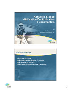 Module 6 - Nitrification Fundamentals