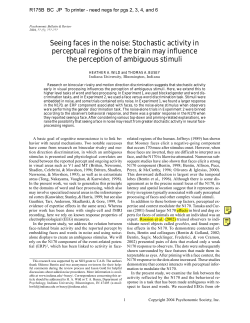 Seeing faces in the noise: Stochastic activity in perceptual regions of