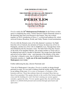 pericles - The Porters of Hellsgate