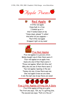 Apple Poems