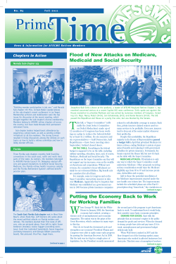 Flood of New Attacks on Medicare, Medicaid