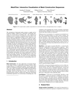 MeshFlow: Interactive Visualization of Mesh